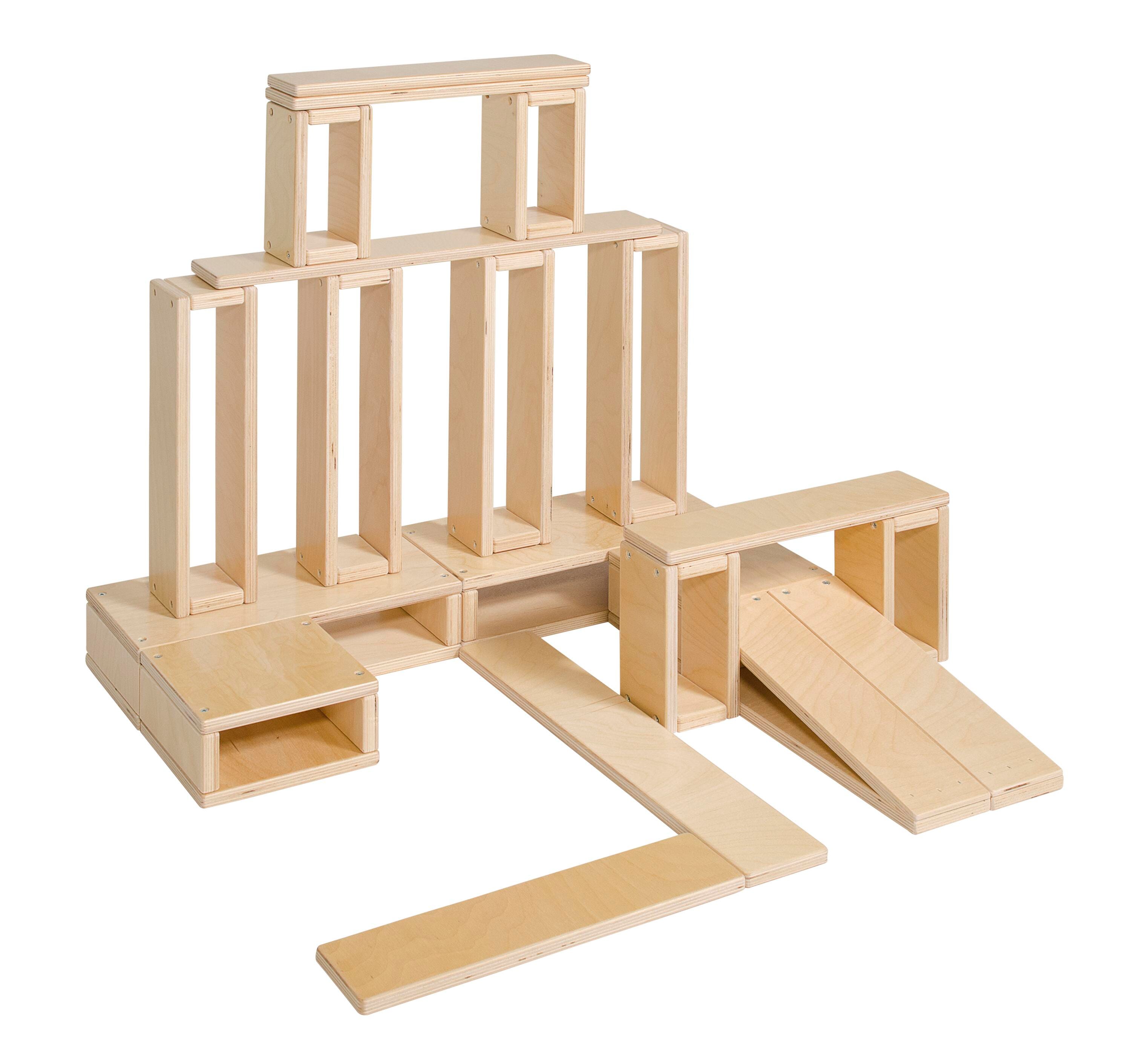 Finished Hollow Blocks Preschool Set of 20